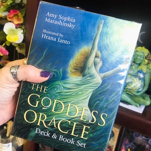 The Goddess Oracle Deck and Book Set, Brand New