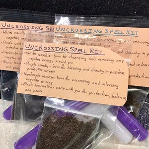 Uncrossing Spell Kit