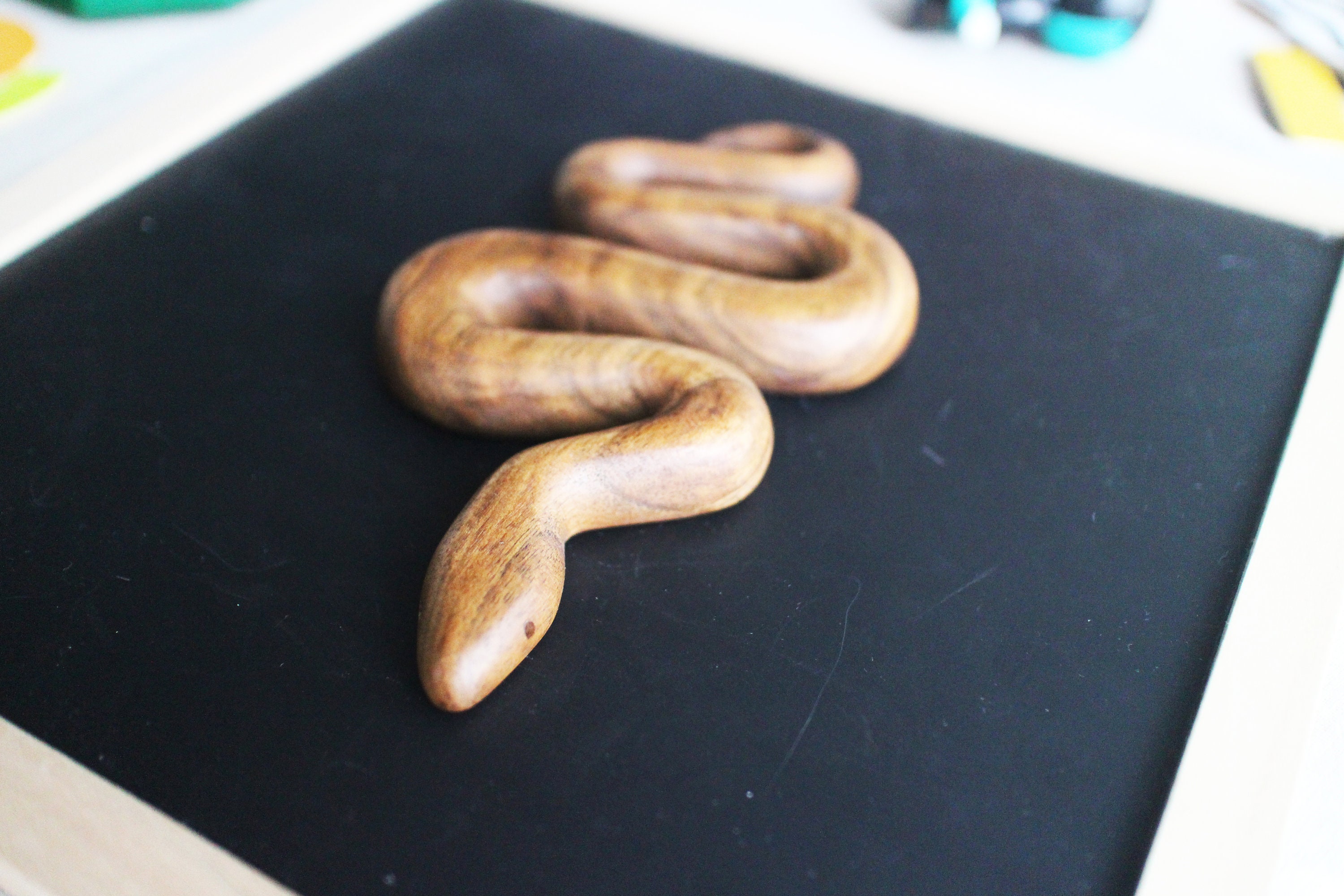 Wooden Snake Wood Snake Toy Snake Wooden Snake Hand Crafted Etsy
