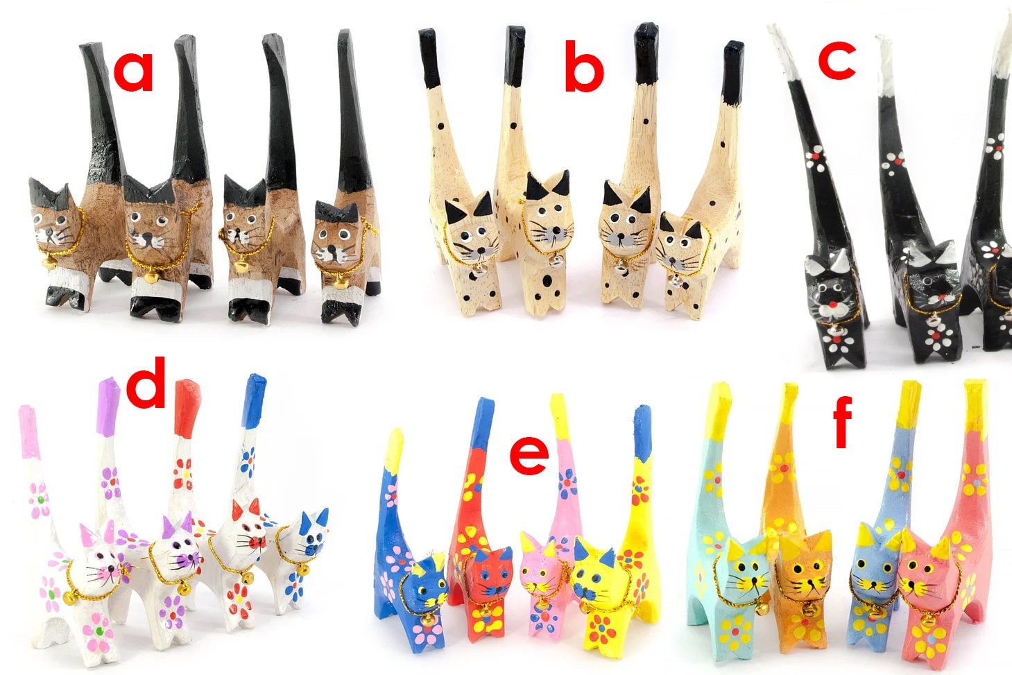 Wooden cat ring holder deals