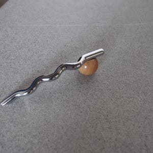 Pomelli rotondi in legno massello con finitura: maniglie per cassetti in legno naturale immagine 4