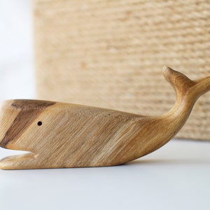 Whale Wooden Toy whale Play toy custom name Personalization Organic Wood Toys whale Wooden Play Wood Toys Cute Animals