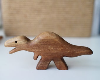 Handmade Tyrannosaurus Rex Wooden Toy: Personalized T-Rex Dinosaur