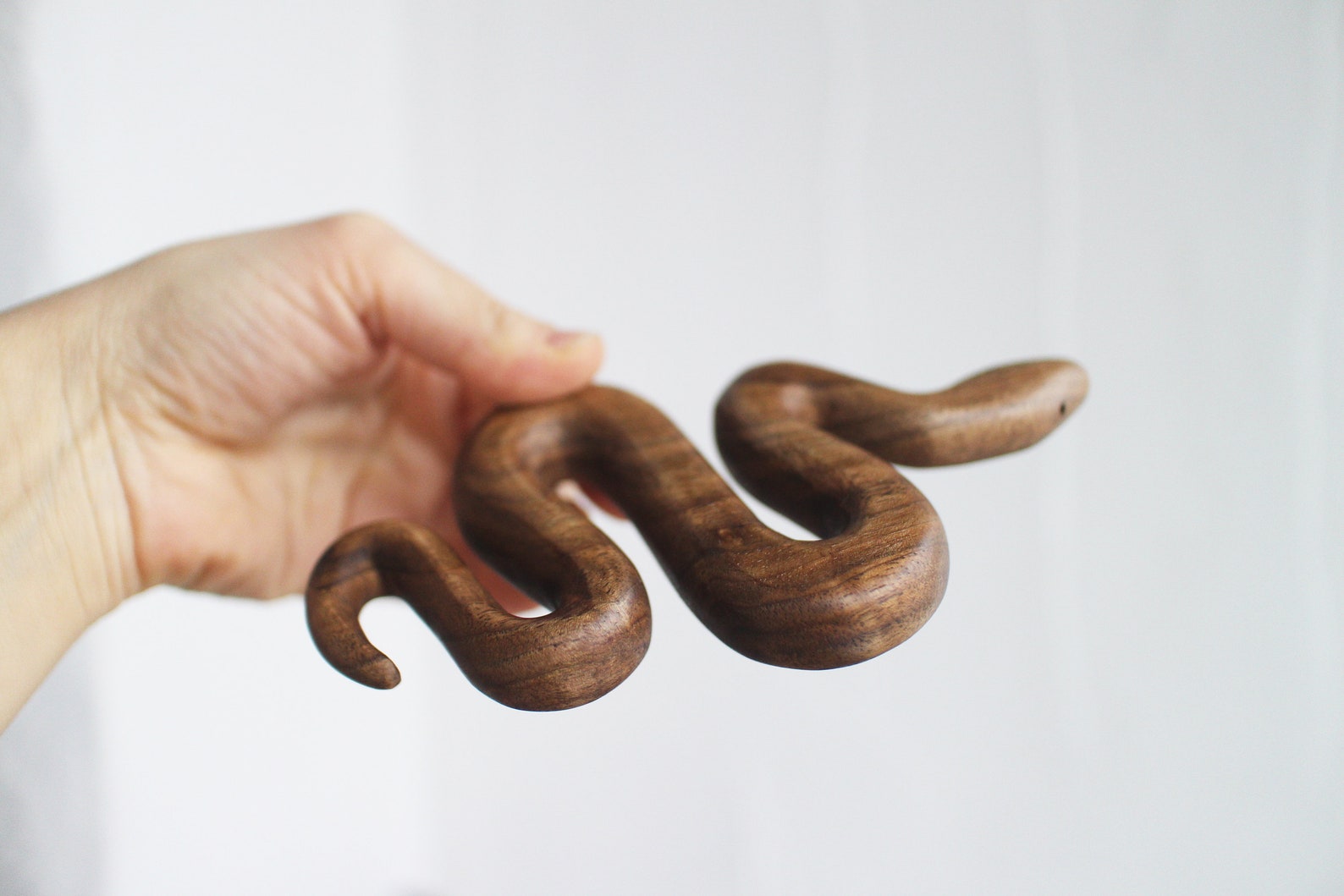 Wooden Snake Wood Snake Toy Snake Wooden Snake Hand Crafted Etsy