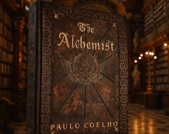 The Alchemist by Paulo Coelho: A Hand Tooled Leather Bound  Collector's Edition Fine Binding