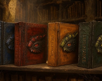 Inheritance Cycle Lederbücher - Handgefertigte Sammleredition