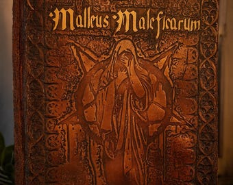The Malleus Maleficarum – Hammer of Witches Leather Hardcover