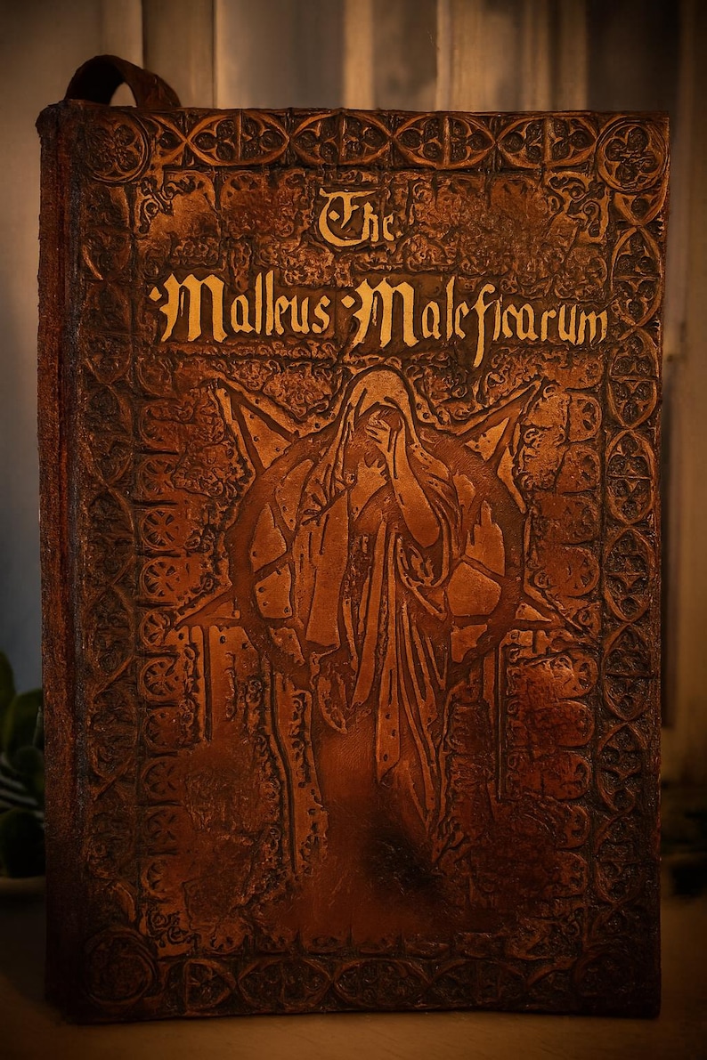 The Malleus Maleficarum – Hammer of Witches Leather Hardcover image 1