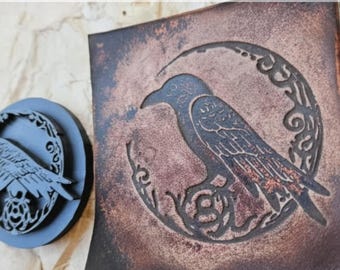 3 Large  Leather Stamps – Choose Any Three Designs for a stamp bundle set