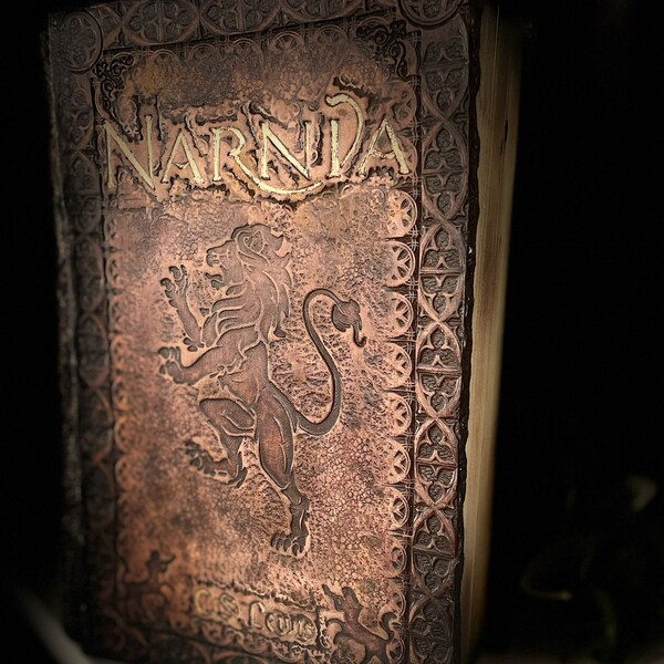 The Chronicles of Narnia Leather Hardcover, C.S. Lewis