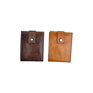 Cartera de cuero para hombre