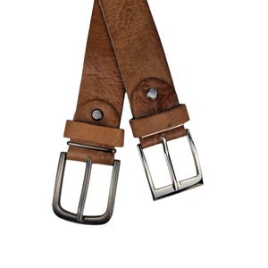 handmade leather belt