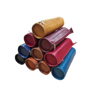 Handcrafted Moroccan Leather Wallet: Grained Sheep Leather Coin Purse