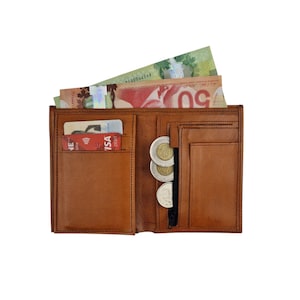 Portefeuille en cuir pour hommes