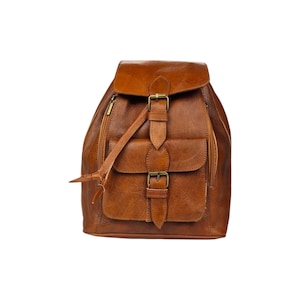 Handmade Leather Backpack- Leather Backpack, Leather Laptop Bag, Business Backpack, Backpack for School, Chic leather backpack, gift for her