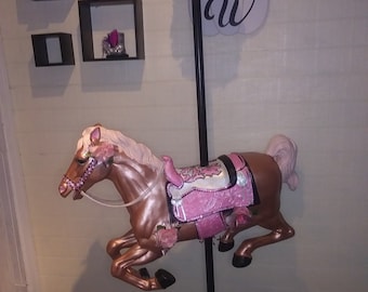 Full size carousel horse hand painted VINTAGE