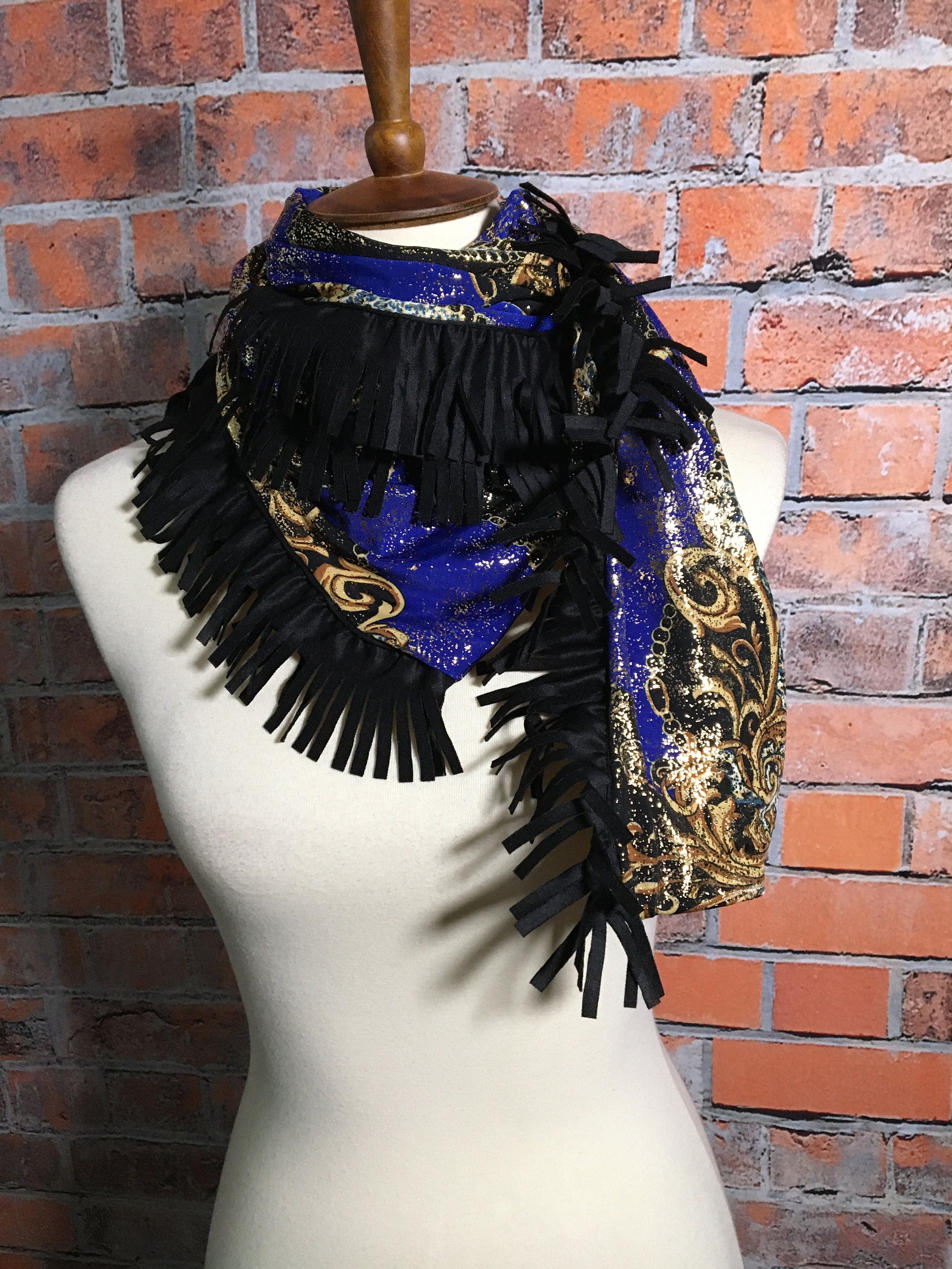Modern scarf/ shawl/turban/Contemporary Bohemian/ Avant ...