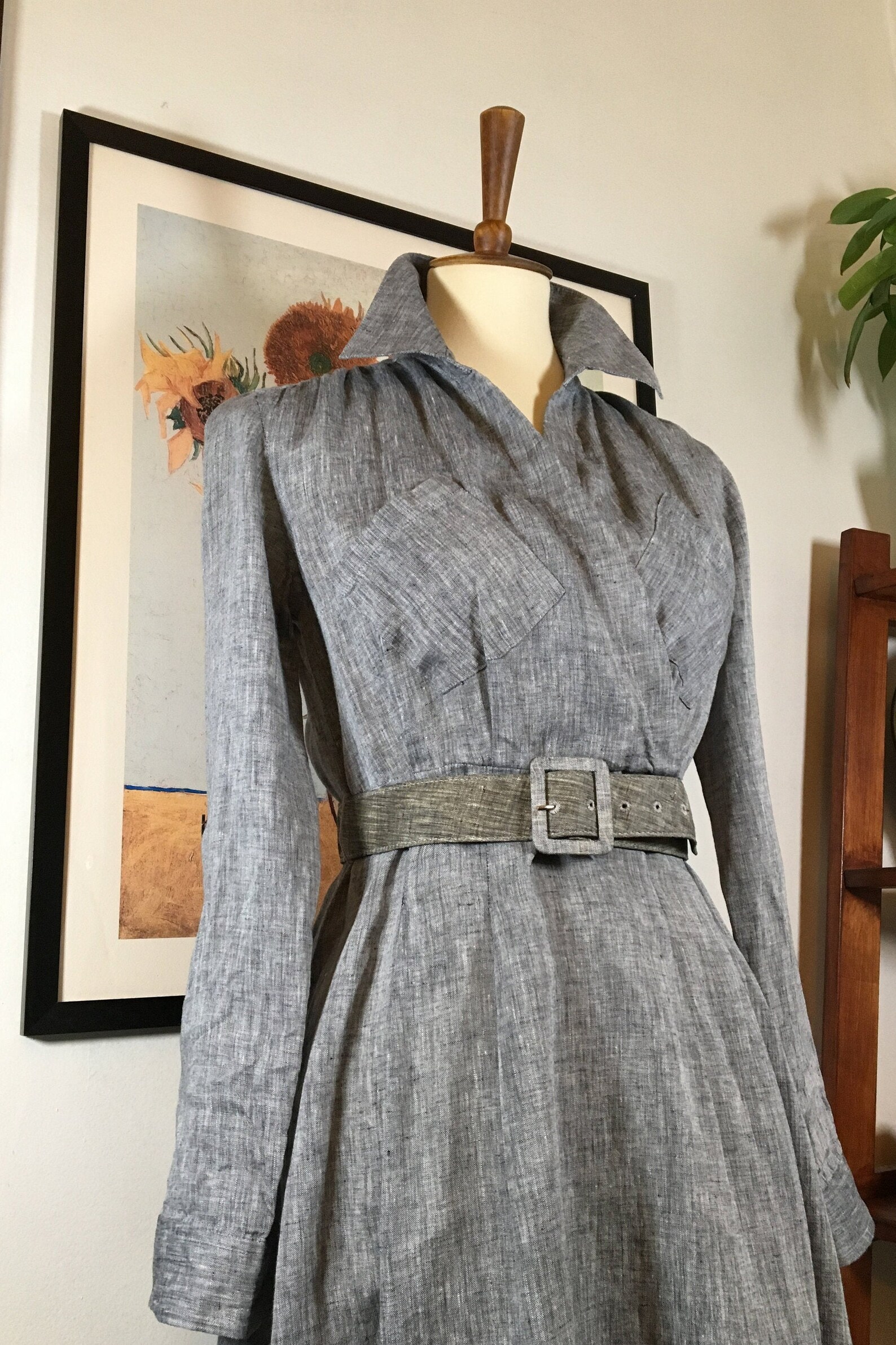Vintage Authentic Jones New York dress from the 1990s Etsy