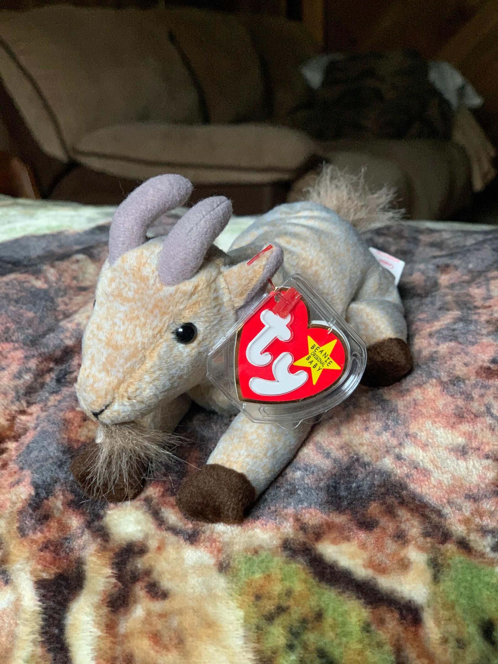 Goatee the Original Ty Beanie Baby Goat | Etsy