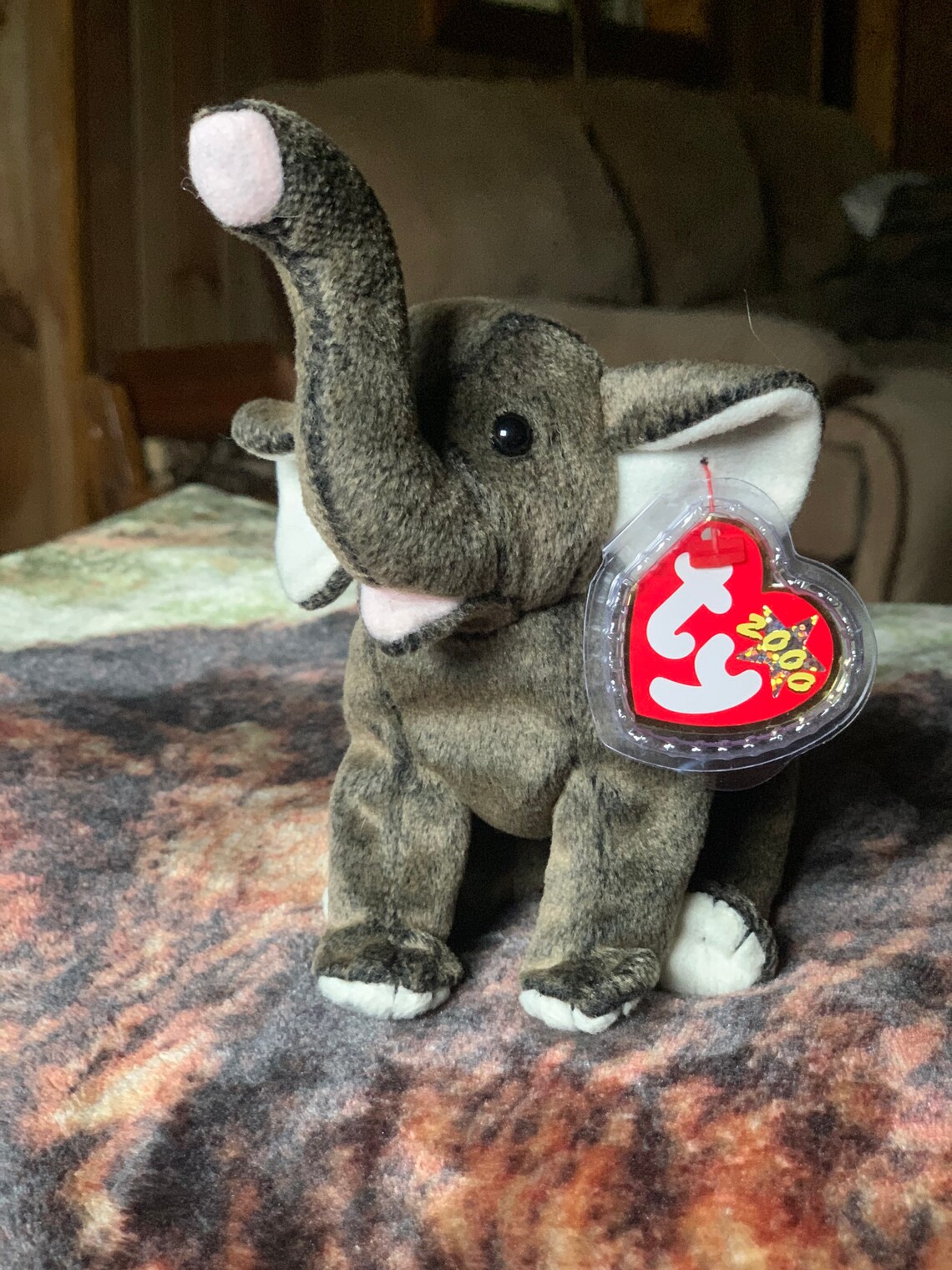 Trumpet the Original Ty Beanie Baby Elephant Etsy