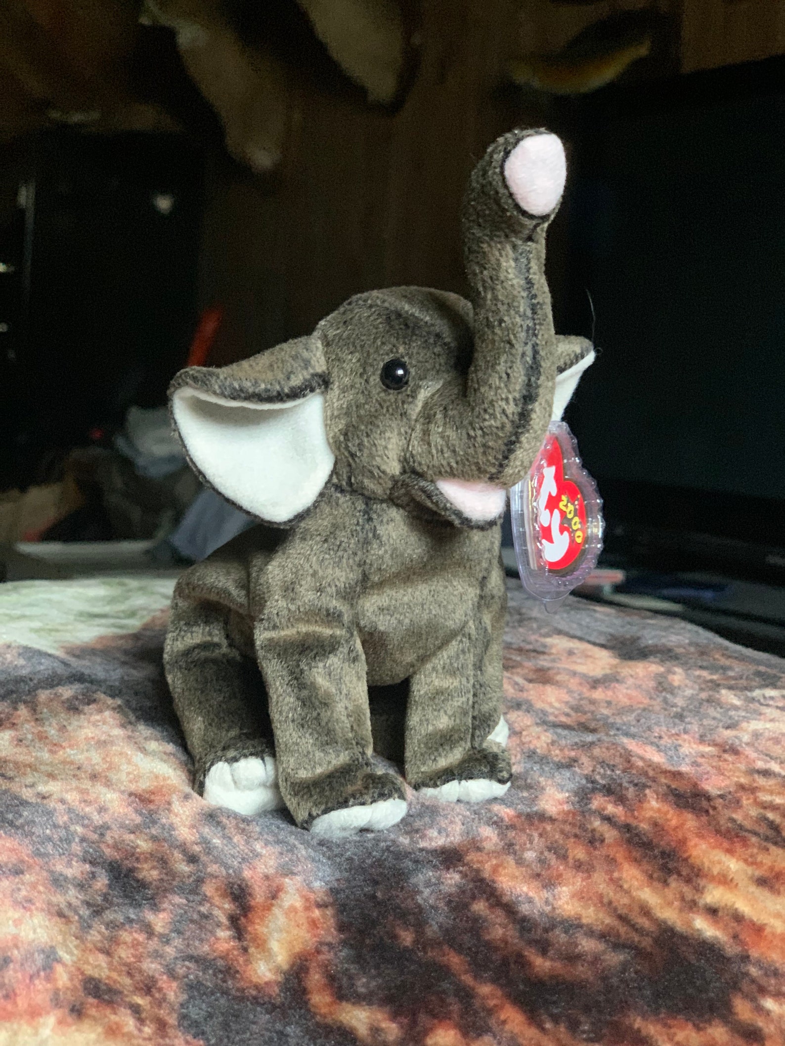 Trumpet the Original Ty Beanie Baby Elephant Etsy
