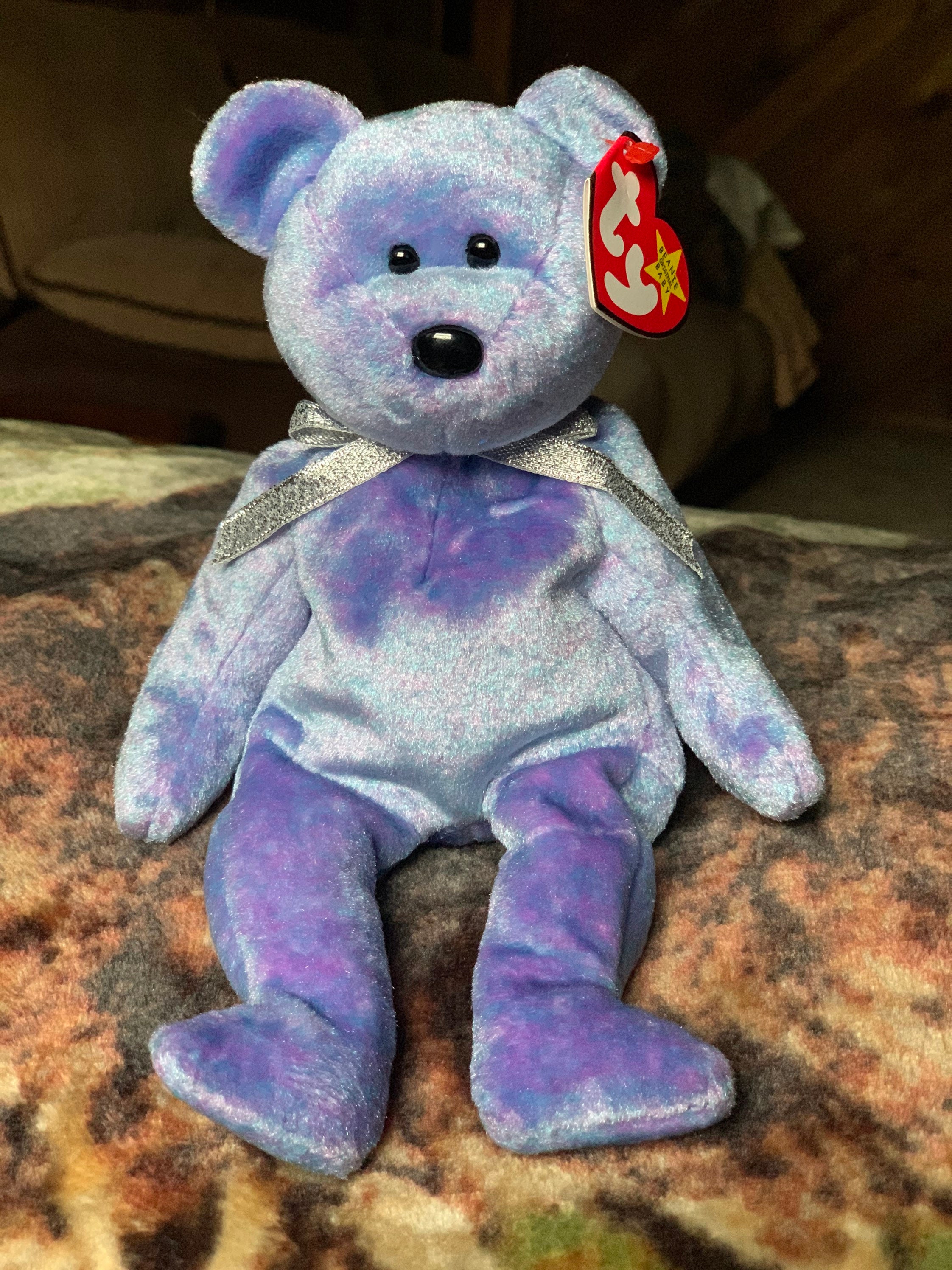 Clubby 2 the Original Ty Beanie Baby Bear Etsy