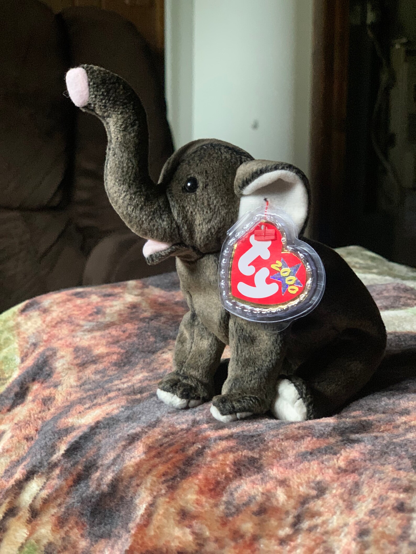 Trumpet the Original Ty Beanie Baby Elephant Etsy