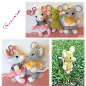 Tutorial/Pattern little mice WITHOUT sewing LADM