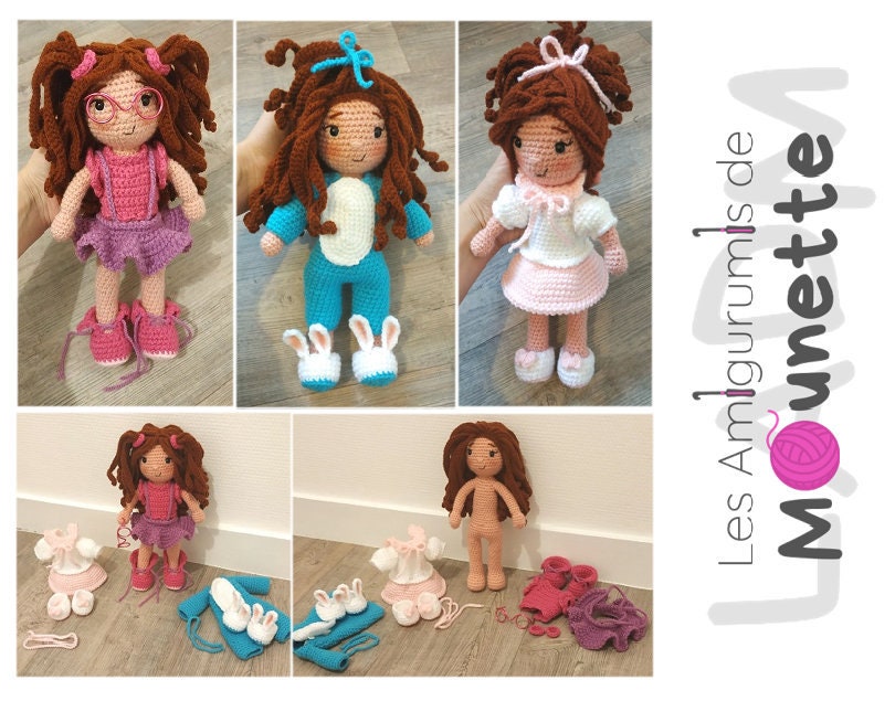 Emy-Puppe und ihre drei Outfits PDF FR LADM