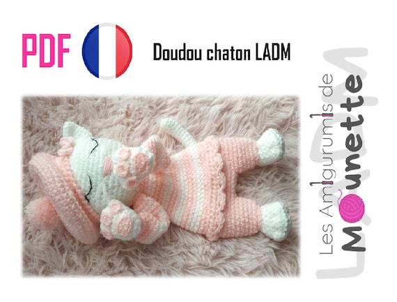 Tutoriel Doudou Chaton Pdf Fr Ladm Etsy