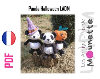 Mini Halloween Panda Tutorial PDF LADM