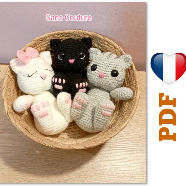 Tutoriel/Patron Chatons SANS couture LADM