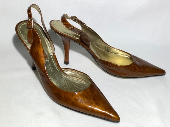 vintage slingback heels
