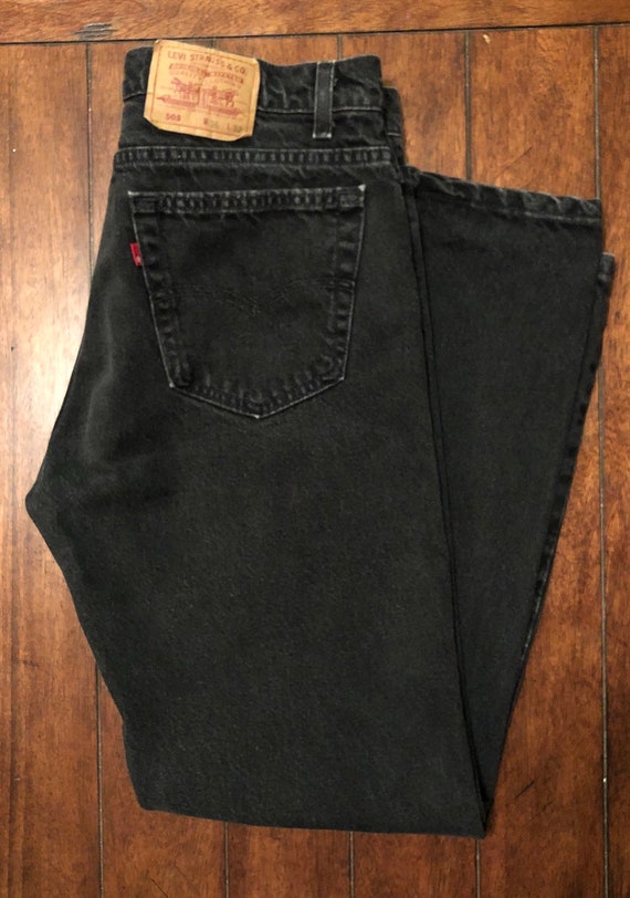 levis 505 black