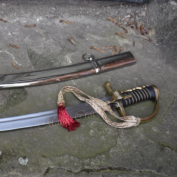 Polish hussar saber with scabbard 1750