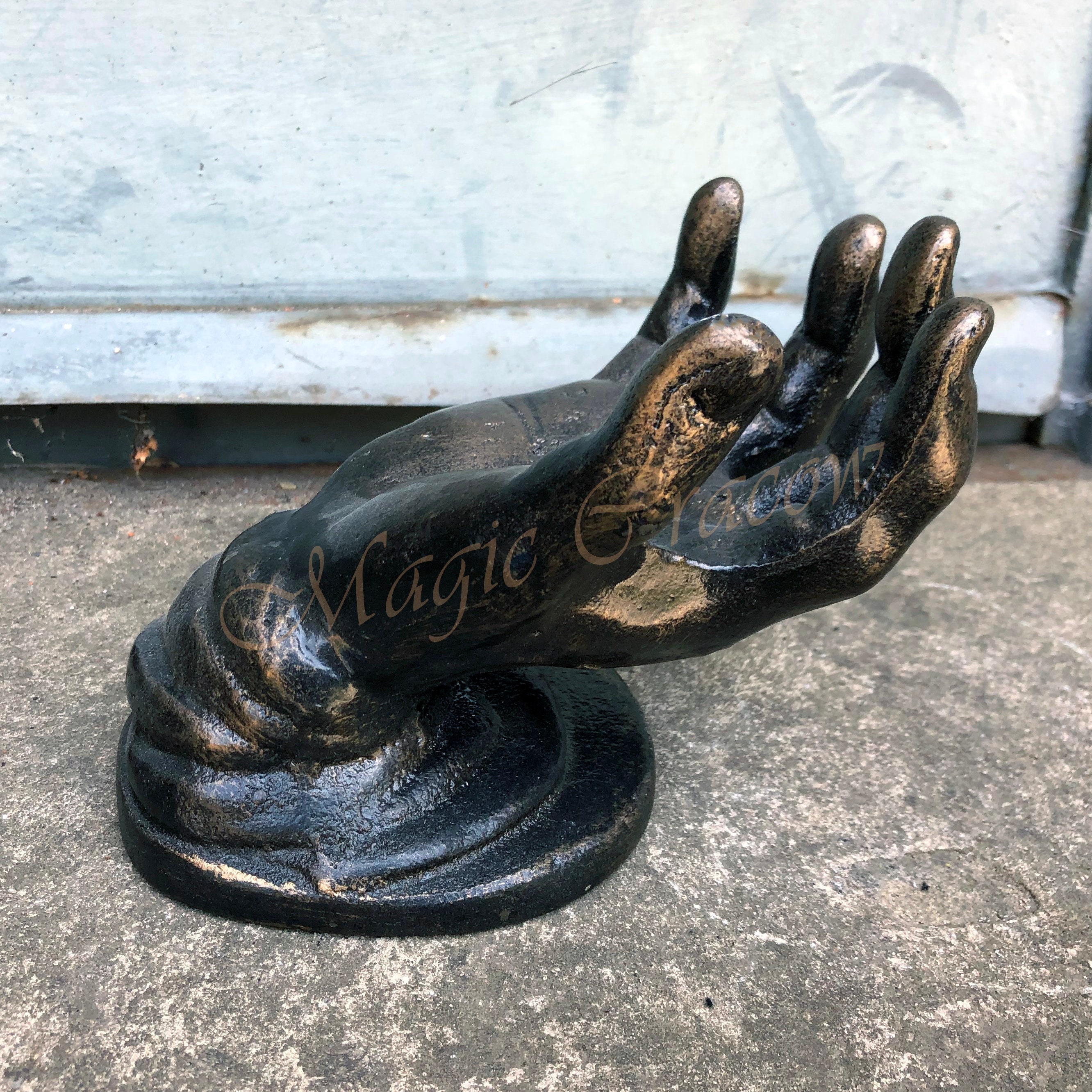 Hand Sculpture Key Holder Jewelry Holder Vintage Statue Etsy