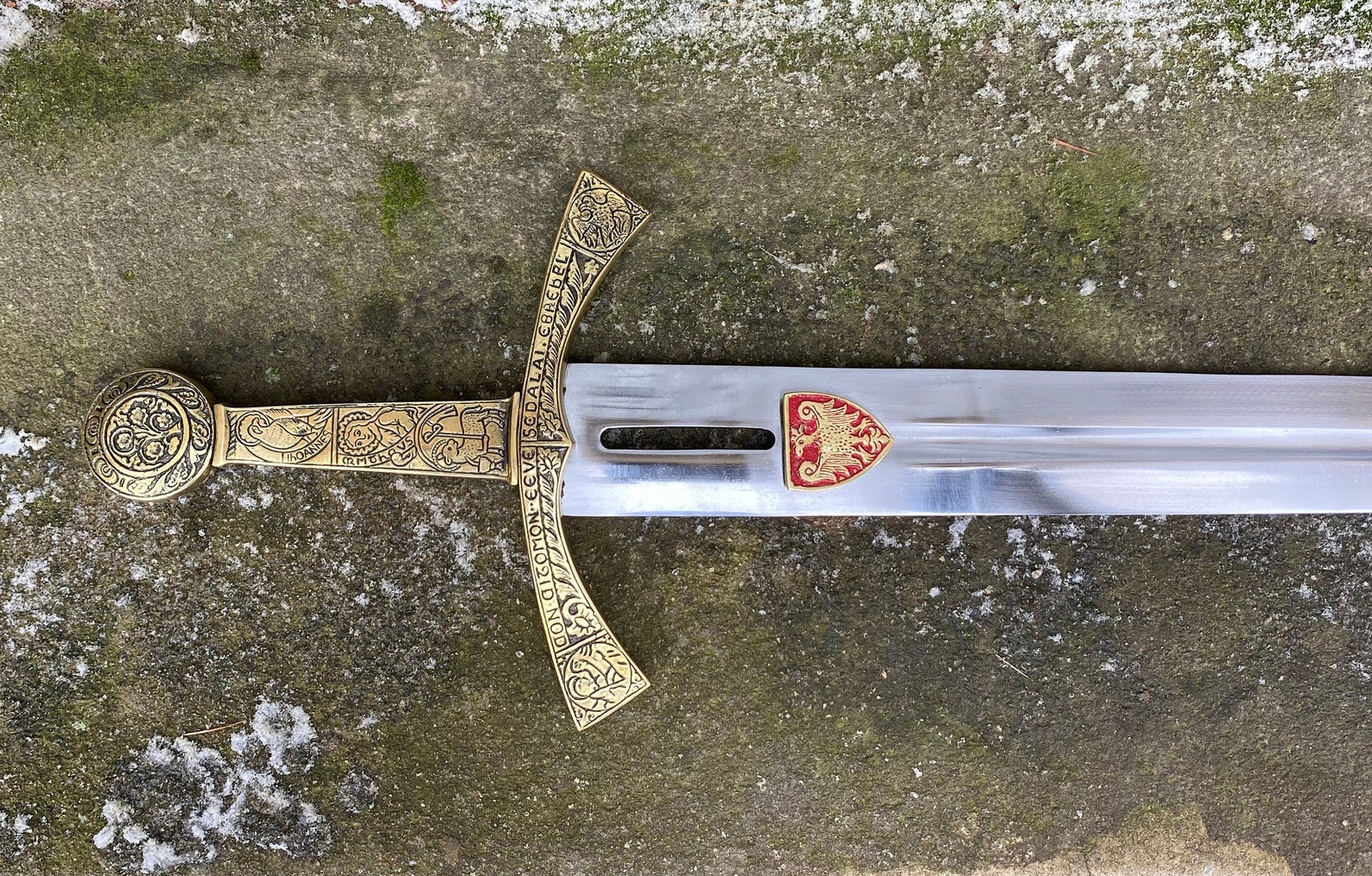 Polish Sword Szczerbiec the Coronation Sword of Polish Kings Etsy