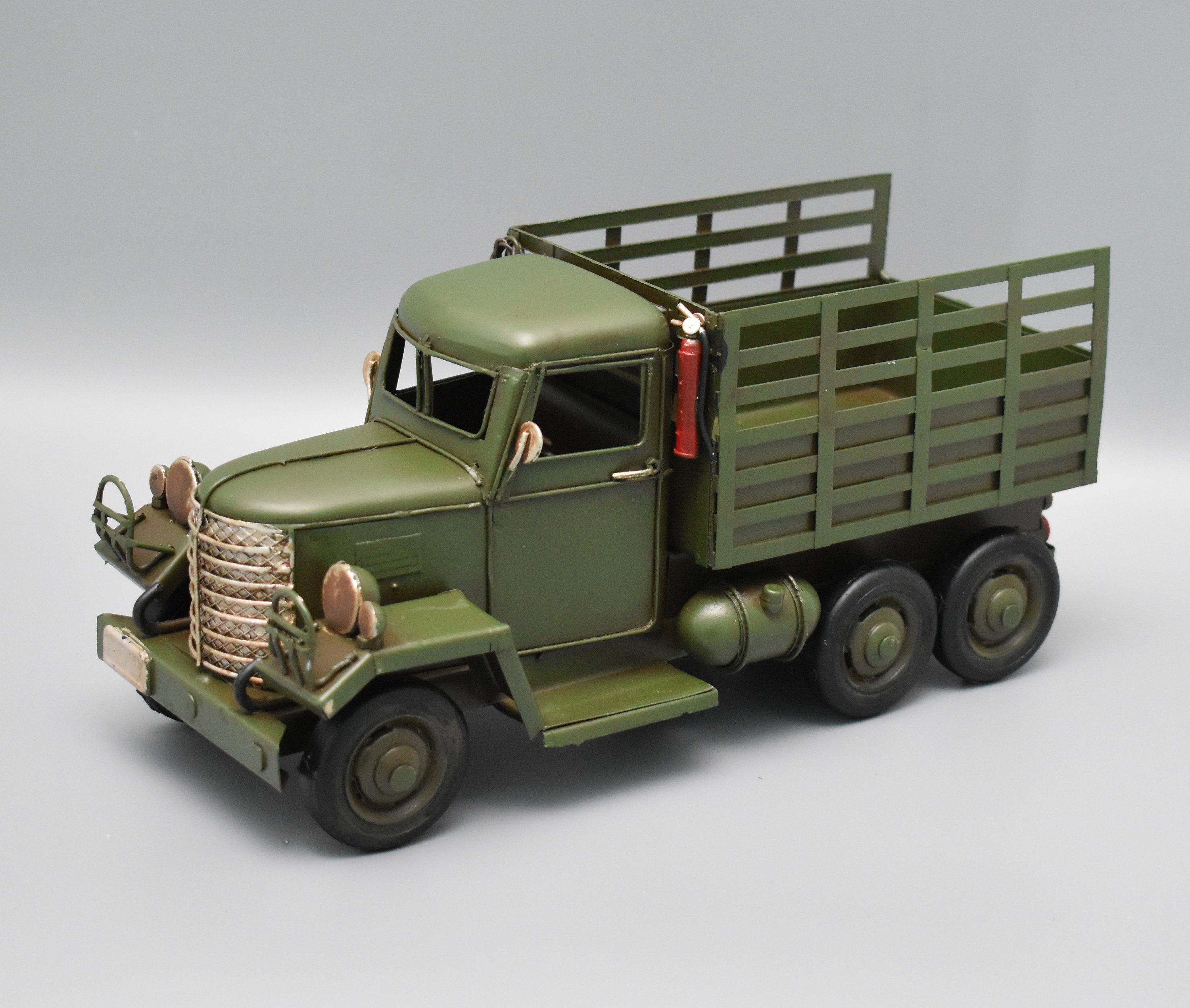 Army Truck Metal Model Military Car Vintage Toy Collector Etsy UK
