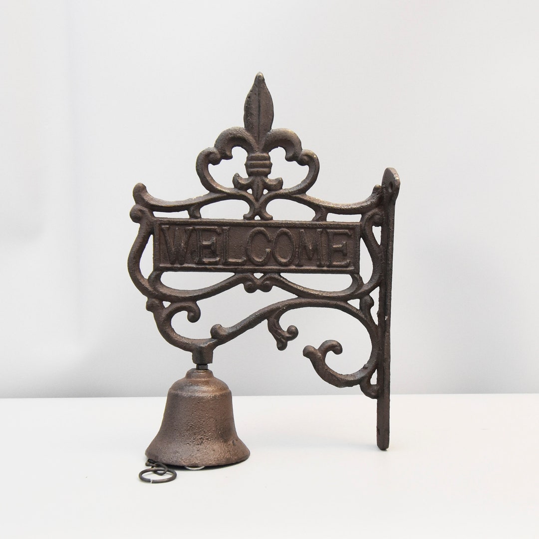 Decorative Door Bell, Bell, Cast Iron Bell, Antique Home Decor