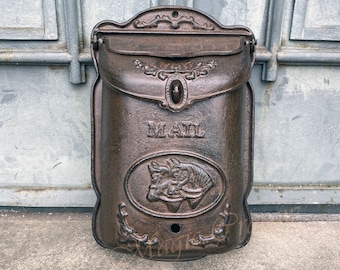 Plaque adhésive boîte aux lettres personnalisée - Lachouettemauve