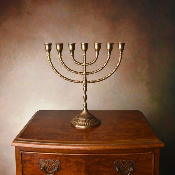 Brass Menorah Etsy
