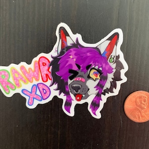 Rawr XD Stickers