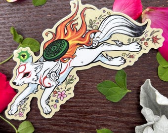Amaterasu Vinyl Sticker - 4 inch