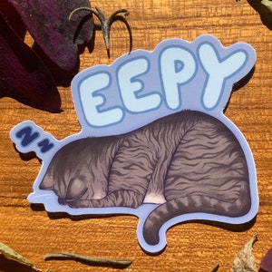 Eepy vinyl sticker