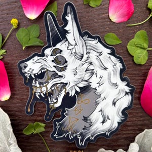 Golden Occult Sticker