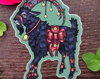 Yule Goat Sticker