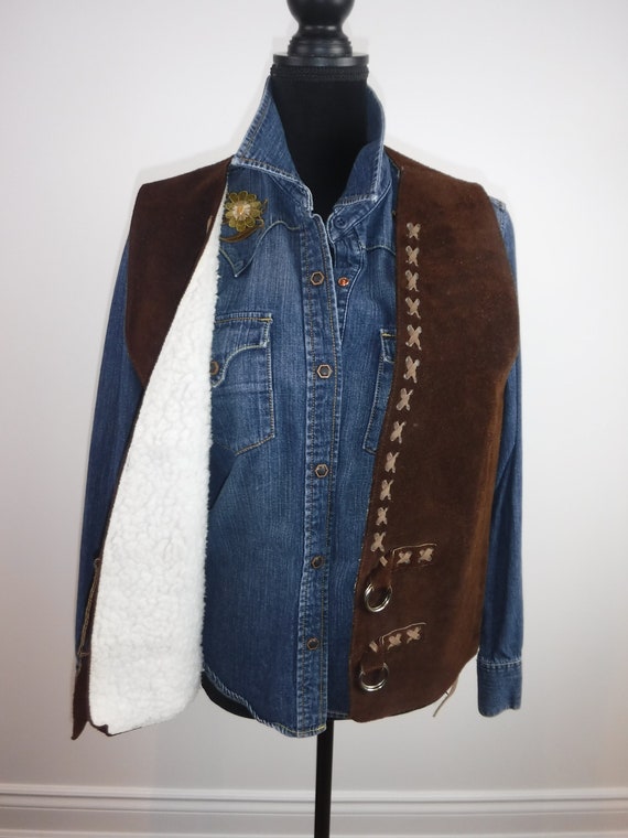 Retro Suede Vest