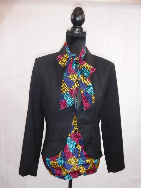 1960s Pussy Bow Blouse