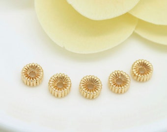 10 pcs Gear Spacer Beads, Bracelet and necklace Spacer Beads,Jewelry Supplies  MY030781