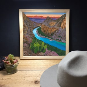 Big Bend National Park Print | National Park Art | Southwest Wall Art | Texas Painting